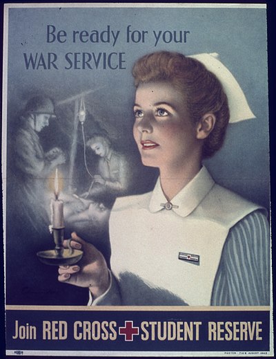 Be ready for your WAR SERVICE Join RED CROSS STUDENT RESERVE