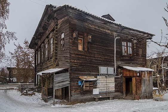 890. Жилой дом в Татарской слободе, Томск Автор — Алексей Задонский