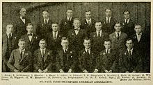 The Minneapolis Millers (1884-1960) and St. Paul Saints (1901-1960; team photo of 1920 pictured) of AAA played in Minnesota before the arrival of the Twins in 1961 1920 St. Paul Saints.jpg