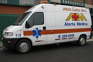 Ambulance, Alerta Médica Mobile Clinical Unit,...