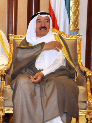 الأمير صباح الأحمد يوم 26 يونيو 2013