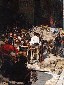 La Barricade (1911), Musée de l'Histoire de France, Versailles