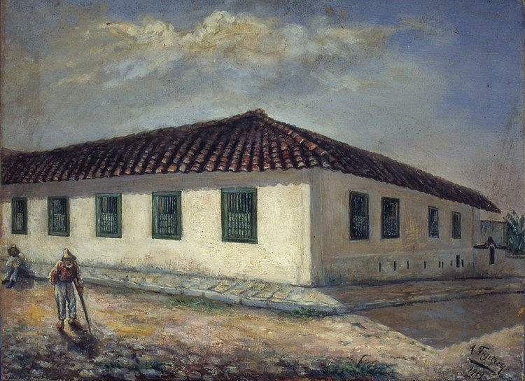 Antiga Santa Casa, Rua da Gloria, 1858