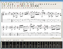 TuxGuitar, a Java-powered program Aspectotuxguitar.jpg