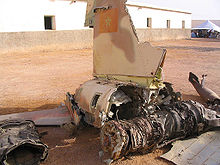 Avion marocain Mirage F-1 abattu par le Polisario à Tifariti