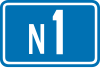 Image illustrative de l’article Route nationale 1 (Belgique)