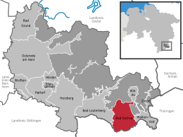 Bad Sachsa – Mappa