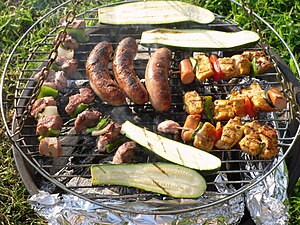 English: Barbecue Bosanski: Roštilj Deutsch: Grill