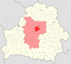 Смолевичский район на карте