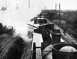 Armoured train in World War I