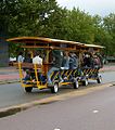 Bierfiets (Fietscafé) in Utrecht, Niederlande