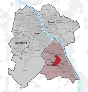 Localisation de Alt-Godesberg