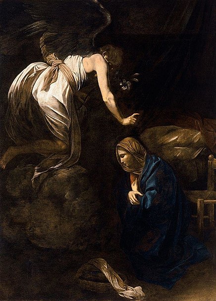 Ficheiro:Caravaggio - The Annunciation.JPG