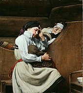 負傷者 (1888) オスロ国立美術館