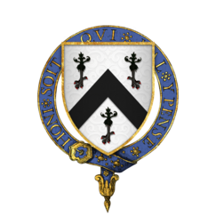 Coat of arms of Sir Reginald Bray, KG.png