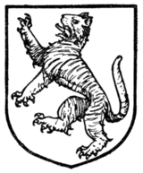 Fig. 325.—Bengal tiger rampant.
