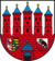 Wappen der Stadt Zerbst/Anhalt