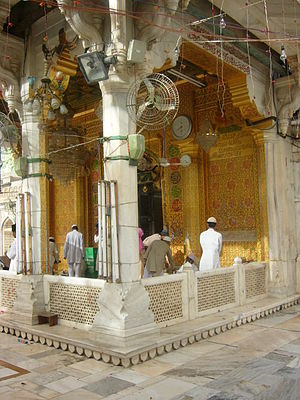 Dargah of Sufi saint Moinuddin Chishti Ajmer India