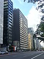 Edifício Nações Unidas visto da Av. Paulista, sentido Paraíso