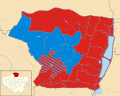 Enfield 2018 results map