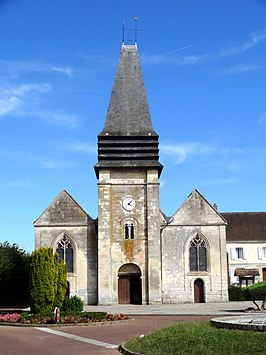 De kerk van Estrées-Saint-Denis