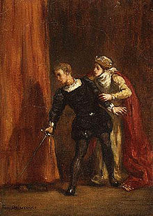 Eugène Delacroix, Hamlet and His Mother.JPG