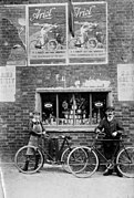 Bow Bells milepost at Nutley in 1906, 38 mile marker