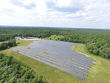 Solar arrays on a full landfill in Rehoboth, MA Faria 000102 153913 493502 4578 (35502216424).jpg