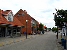 Hauptstraße in Fjerritslev