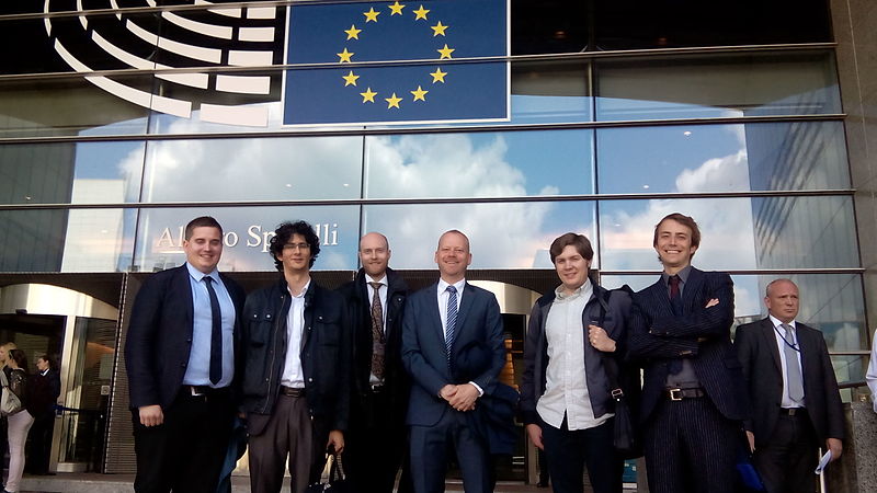 Some of the participants at the European Parliament event.