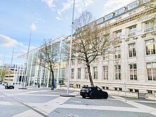 Imperial College Business School Goldsmiths Extension and Main Entrance from across Exhibition Road.jpg