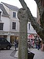 The ancient Celtic cross opposite the Cathedral