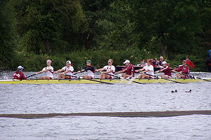 Harvard Rowing Crew at Henley 2004