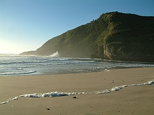 The Tasman Sea at the Heaphy River mouth