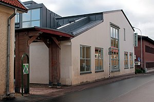 Stadsbiblioteket från nordost