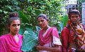 Hijraer fra gaten Panscheel Park i det sørlige New Delhi, India, 1994.