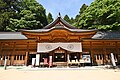 Hotaka Shrine Haiden (Worship Hall) View