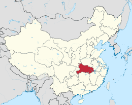 Hubei - Localizazion