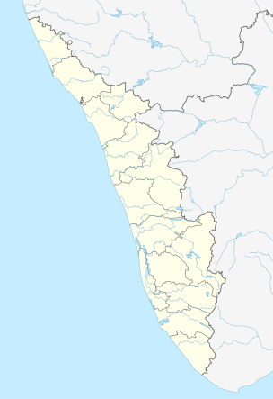 Location map Индиэ Кералэ