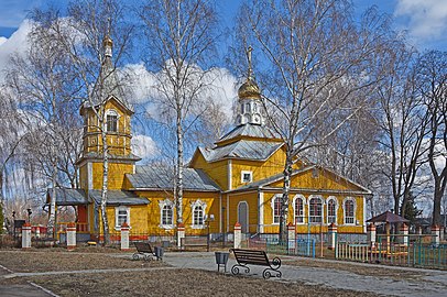 Деревянная церковь в Изосимово