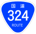 National Route 324 shield