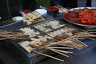 Korea Street Food tteokbokki (ddeogboggi) and Eomuk (eomug/odeng) Korea-Busan-Pupyeong Market-Eomuk and tteokbokgi-01.jpg