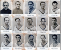 Le LS de 1934-1935 gagne le premier doublé (championnat-coupe) du club. En bas à gauche se trouve Jacques Spagnoli (1914-2002), meilleur buteur de l'histoire de club si on met ensemble les périodes amateures et professionnelles.
