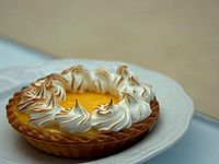 Lemon meringue tart