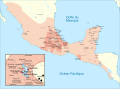 Carte 4 : carte presque correcte, mais avec, en trop, les limites de l'empire aztèque (comparaison relevant du TI).