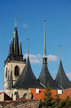 St Nicholas Church in Louny