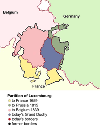TPartitions of Luxembourg.