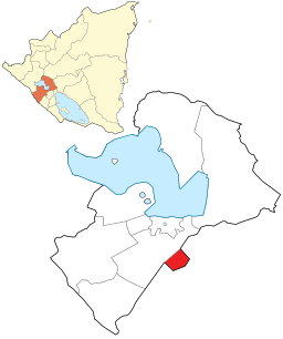 Kommunen Ticuantepe i departementet Managua, Nicaragua.