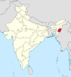 インド国内の位置