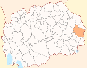 Община Берово на карте